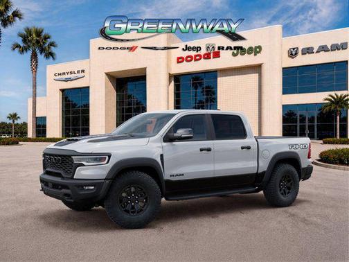 Bright White Clearcoat 2026 RAM 1500 RHO Crew Cab 4x4 5'7' Box