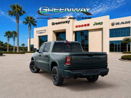 Serrano Green Metallic 2026 RAM 1500 Laramie