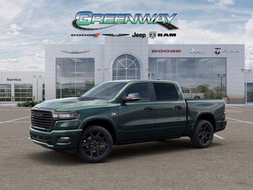 Serrano Green Metallic 2026 RAM 1500 Laramie