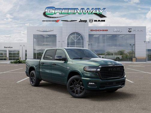 Serrano Green Metallic 2026 RAM 1500 Laramie