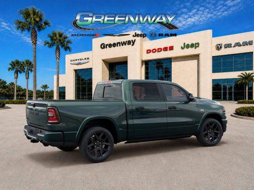 Serrano Green Metallic 2026 RAM 1500 Laramie