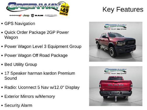 Delmonico Red Pearlcoat 2022 RAM 2500 Power Wagon