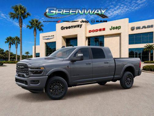 Ceramic Gray Clearcoat 2026 RAM 2500 Limited Mega Cab 4x4 6'4' Box