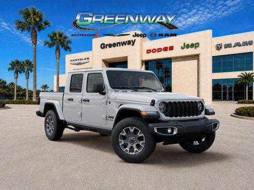 Bright White Clearcoat 2026 Jeep Gladiator Sahara 4x4