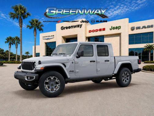 Bright White Clearcoat 2026 Jeep Gladiator Sahara 4x4