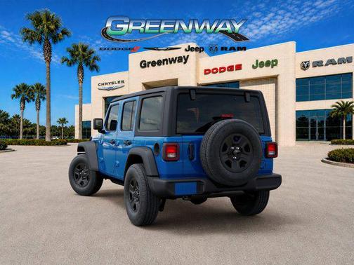 Hydro Blue Pearlcoat 2026 Jeep Wrangler Sport
