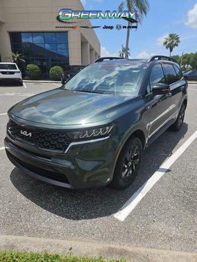 Aruba Green 2022 Kia Sorento S
