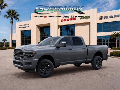 Ceramic Gray Clearcoat 2026 RAM 2500 Laramie Crew Cab 4x4 6'4' Box