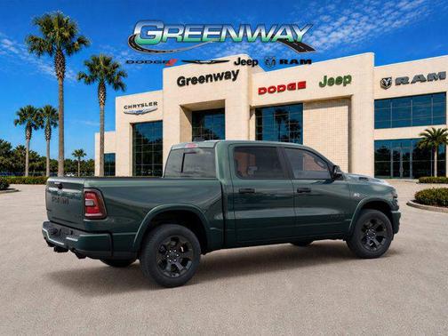 Serrano Green Metallic 2026 RAM 1500 Big Horn/Lone Star