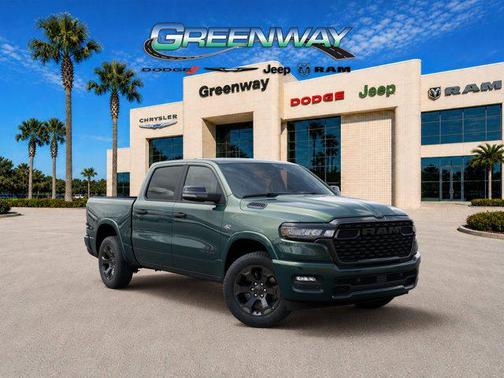 Serrano Green Metallic 2026 RAM 1500 Big Horn/Lone Star