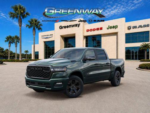 Serrano Green Metallic 2026 RAM 1500 Big Horn/Lone Star
