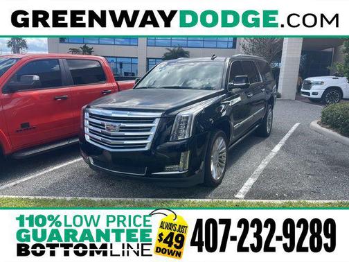 2017 Cadillac Escalade ESV Platinum