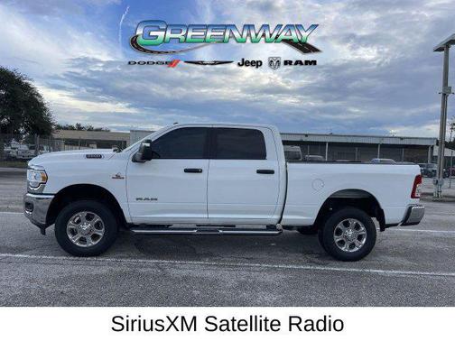 Bright White Clearcoat 2024 RAM 2500 Big Horn Crew Cab 4x4 6'4' Box
