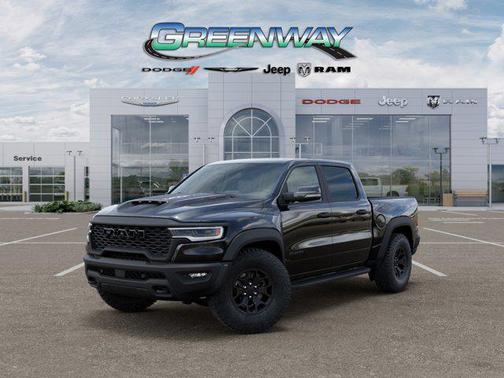 Diamond Black Crystal Pearlcoat 2026 RAM 1500 RHO Crew Cab 4x4 5'7' Box