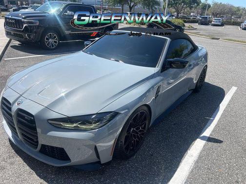 Brooklyn Grey Metallic 2022 BMW M4 Competition xDrive