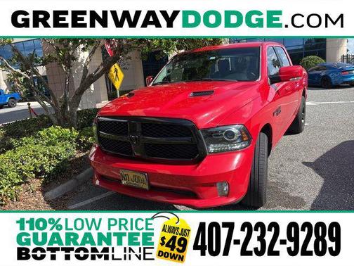 2017 RAM 1500 Night Crew Cab 4x2 5'7' Box
