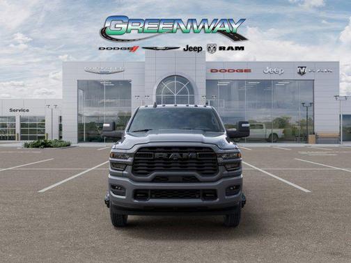 Ceramic Gray Clearcoat 2026 RAM 3500 Big Horn Crew Cab 4x4 8' Box