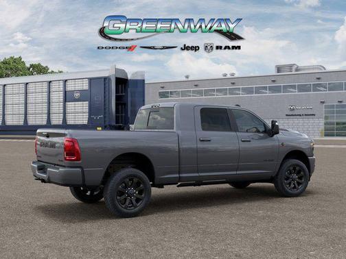 Ceramic Gray Clearcoat 2026 RAM 2500 Laramie Mega Cab 4x4 6'4' Box