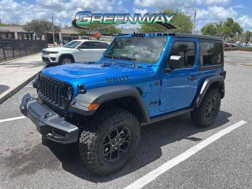 Hydro Blue Pearlcoat 2026 Jeep Wrangler Willys