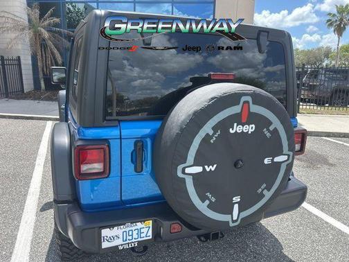 Hydro Blue Pearlcoat 2026 Jeep Wrangler Willys