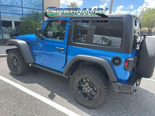 Hydro Blue Pearlcoat 2026 Jeep Wrangler Willys