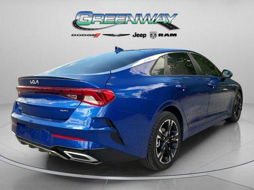 Sapphire Blue 2022 Kia K5 GT-Line