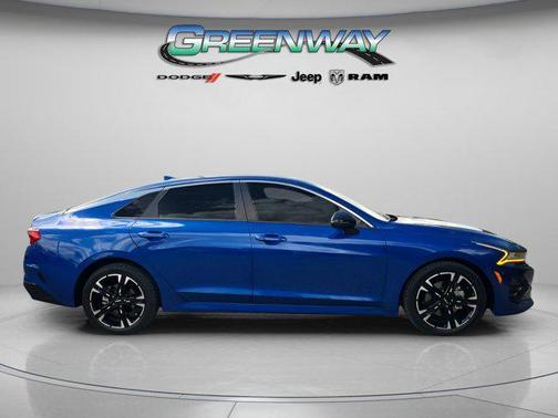 Sapphire Blue 2022 Kia K5 GT-Line