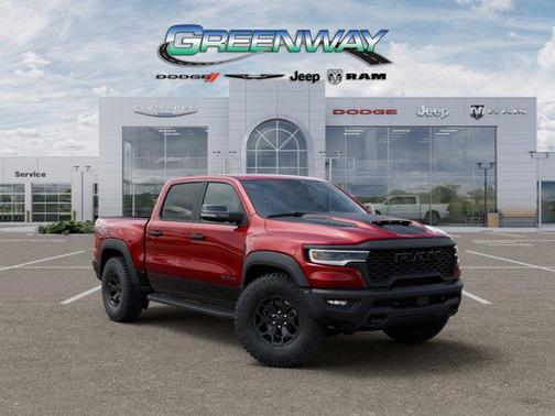 Molten Red Pearlcoat 2026 RAM 1500 RHO Crew Cab 4x4 5'7' Box