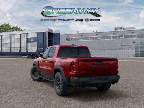 Molten Red Pearlcoat 2026 RAM 1500 RHO Crew Cab 4x4 5'7' Box