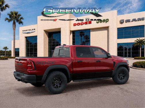 Molten Red Pearlcoat 2026 RAM 1500 RHO Crew Cab 4x4 5'7' Box