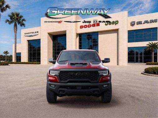 Molten Red Pearlcoat 2026 RAM 1500 RHO Crew Cab 4x4 5'7' Box