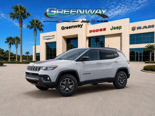 Bright White Clearcoat 2026 Jeep Compass Trailhawk