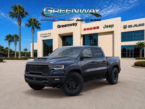 Forged Blue Metallic 2026 RAM 1500 RHO Crew Cab 4x4 5'7' Box