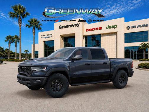 Forged Blue Metallic 2026 RAM 1500 RHO Crew Cab 4x4 5'7' Box