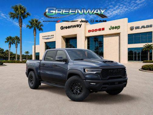 Forged Blue Metallic 2026 RAM 1500 RHO Crew Cab 4x4 5'7' Box