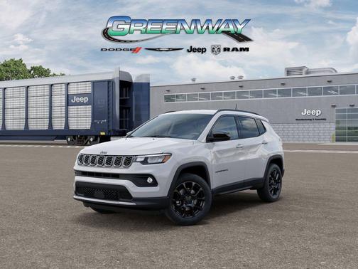 Bright White Clearcoat 2026 Jeep Compass Latitude
