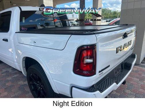 Bright White Clearcoat 2025 RAM 1500 Laramie