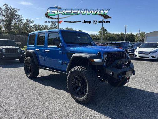 Hydro Blue Pearlcoat 2025 Jeep Wrangler Willys