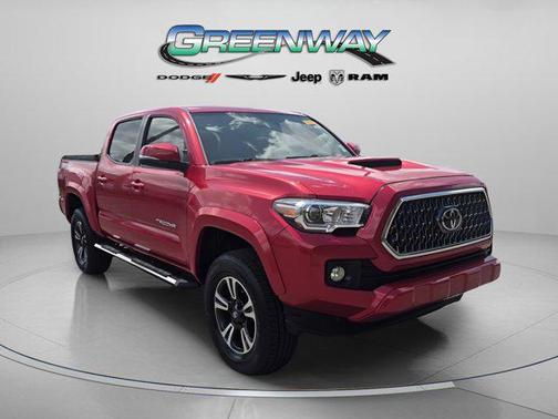 Barcelona Red Metallic 2019 Toyota Tacoma TRD Sport