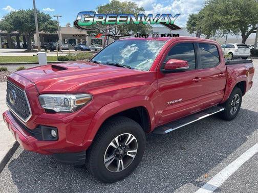 Barcelona Red Metallic 2019 Toyota Tacoma TRD Sport