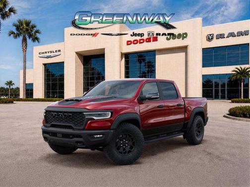 Molten Red Pearlcoat 2026 RAM 1500 RHO Crew Cab 4x4 5'7' Box