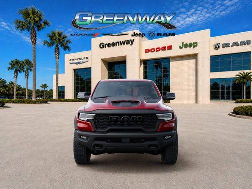 Molten Red Pearlcoat 2026 RAM 1500 RHO Crew Cab 4x4 5'7' Box