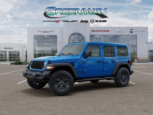 Hydro Blue Pearlcoat 2026 Jeep Wrangler Sport S