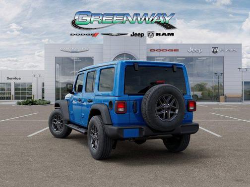 Hydro Blue Pearlcoat 2026 Jeep Wrangler Sport S