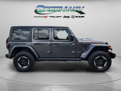 Granite Crystal Metallic Clearcoat 2018 Jeep Wrangler Unlimited Rubicon
