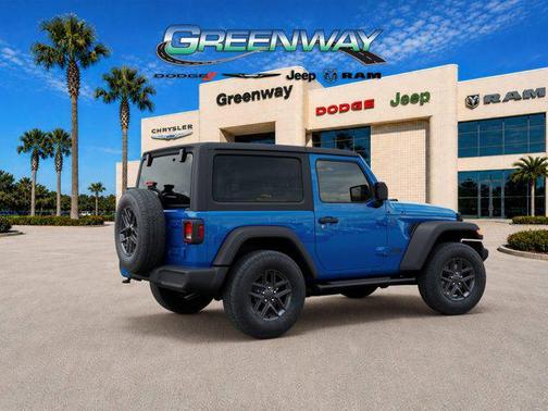 Hydro Blue Pearlcoat 2026 Jeep Wrangler Sport