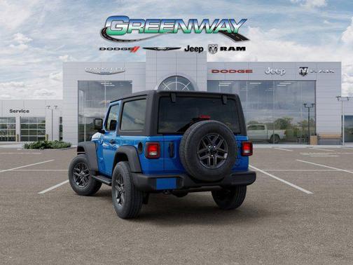Hydro Blue Pearlcoat 2026 Jeep Wrangler Sport