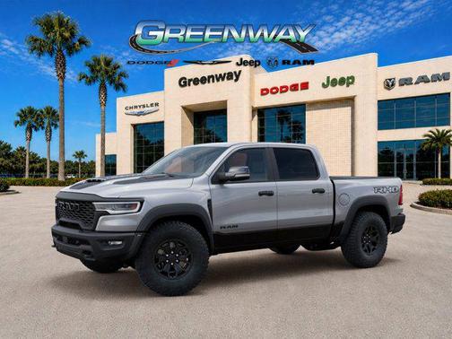 Billet Silver Metallic Clearcoat 2026 RAM 1500 RHO Crew Cab 4x4 5'7' Box