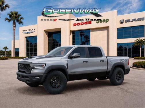 Billet Silver Metallic Clearcoat 2026 RAM 1500 RHO Crew Cab 4x4 5'7' Box
