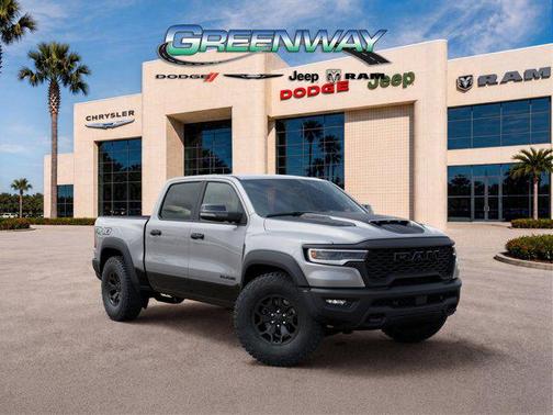 Billet Silver Metallic Clearcoat 2026 RAM 1500 RHO Crew Cab 4x4 5'7' Box